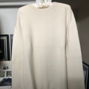 Off-white wool sweater by the Row